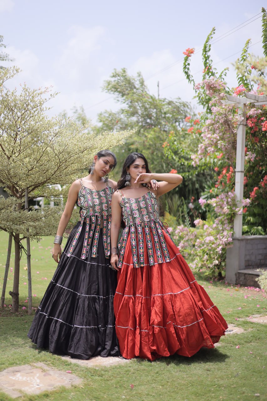 Designer Kutchi Work Chaniya Choli – Navratri Garba Special