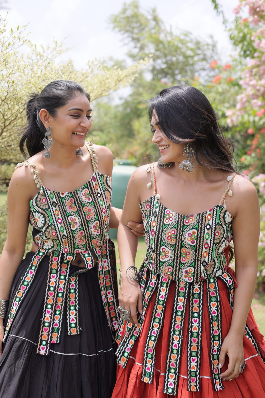Designer Kutchi Work Chaniya Choli – Navratri Garba Special