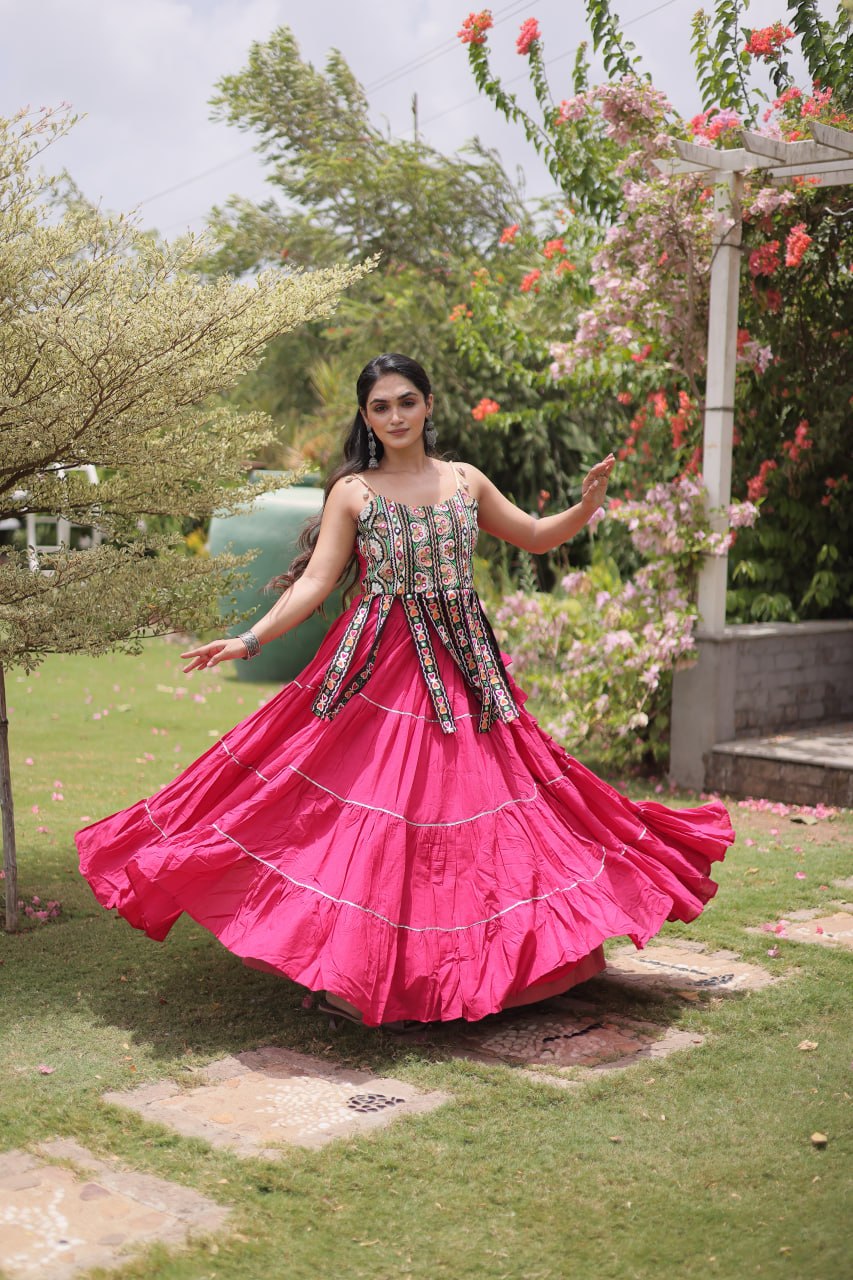 Designer Kutchi Work Chaniya Choli – Navratri Garba Special