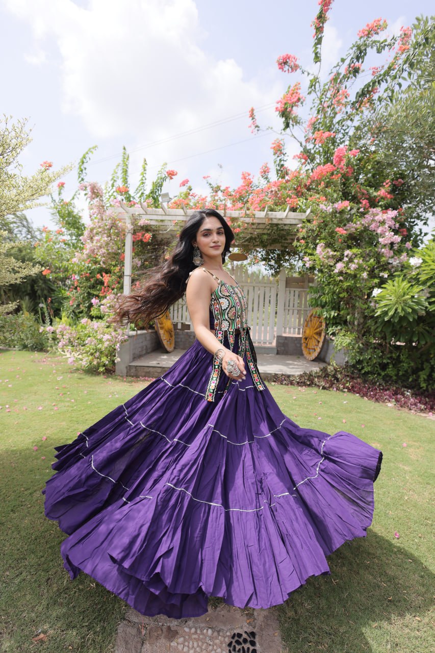 Designer Kutchi Work Chaniya Choli – Navratri Garba Special