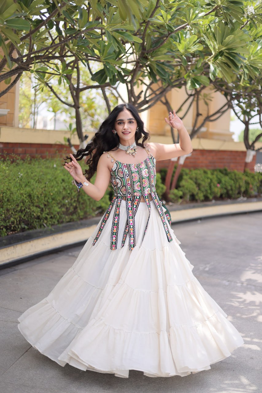 Designer Kutchi Work Chaniya Choli – Navratri Garba Special