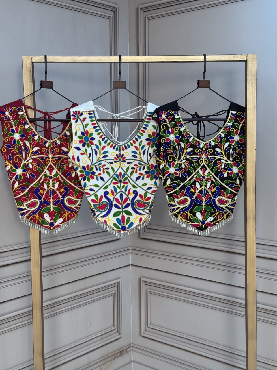 Traditional Kutchi Handwork Designer Blouse